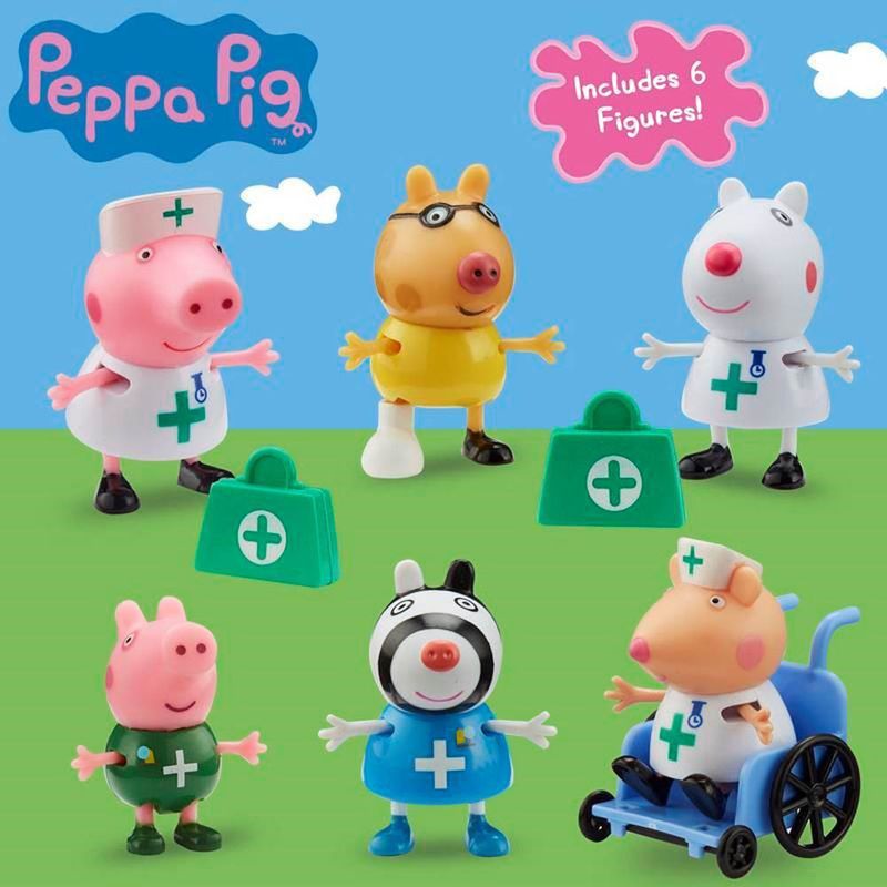 Mini-Figura---Amigos-Medicos-e-Enfermeiros---Peppa-Pig---Sunny-2