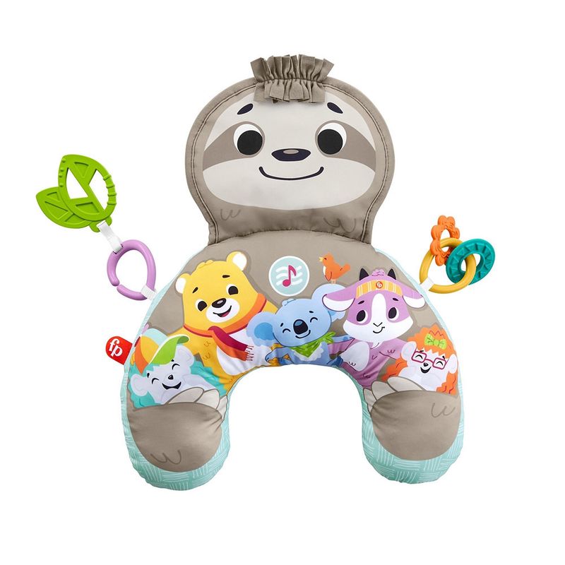 Almofada---Bicho-Preguica---Atividades-Divertidas---Fisher-Price-0