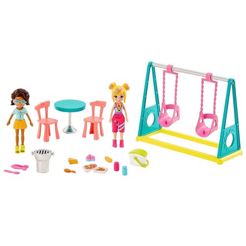 Playset e Mini Boneca - Polly Pocket - Aventura no Parque - Mattel