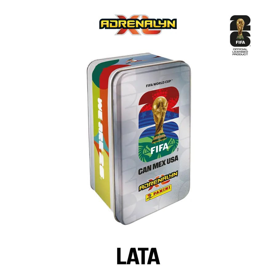 Cartas - Lata Com Oito Envelopes - Adrenalyn - Fifa - Copa Do