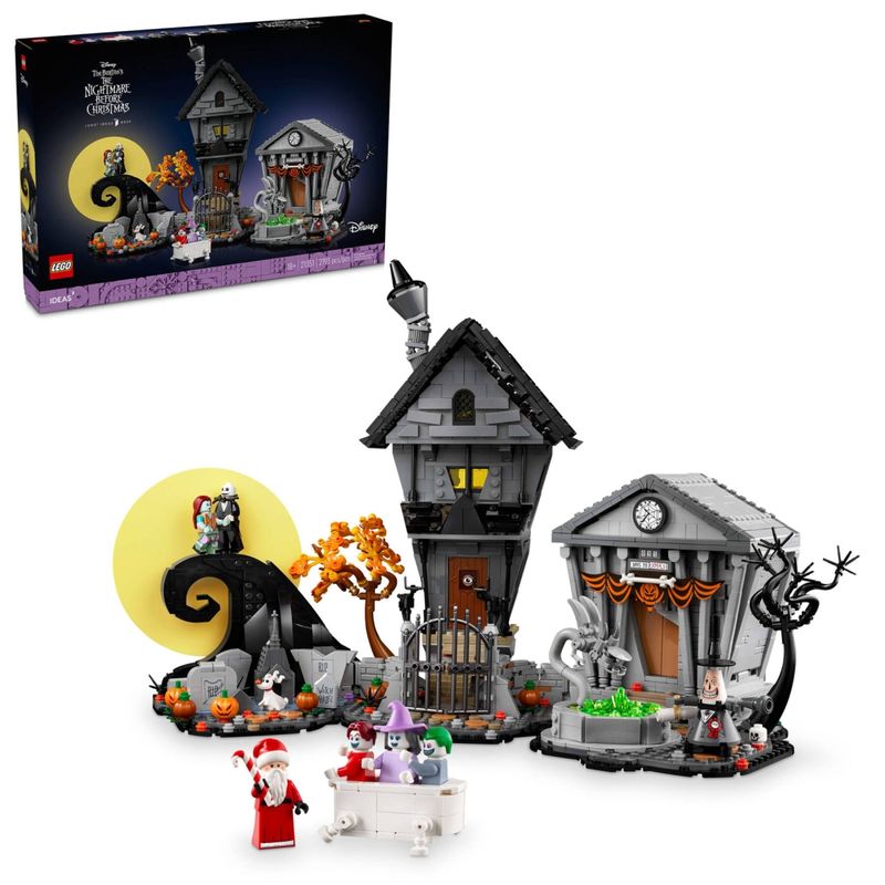 LEGO® Ideas - Tim Burton: O Estranho Mundo de Jack - PBKIDS Brinquedos