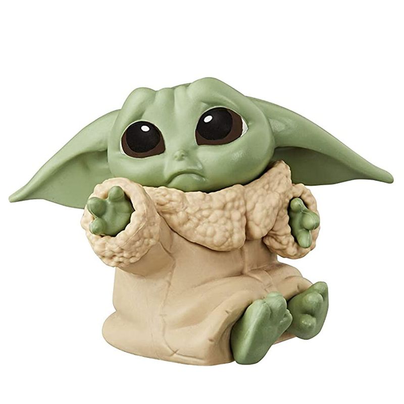 Mini-Figura-Colecionavel---5-Cm---Disney---Star-Wars---The-Mandalorian---Baby-YodaTriste---Hasbro