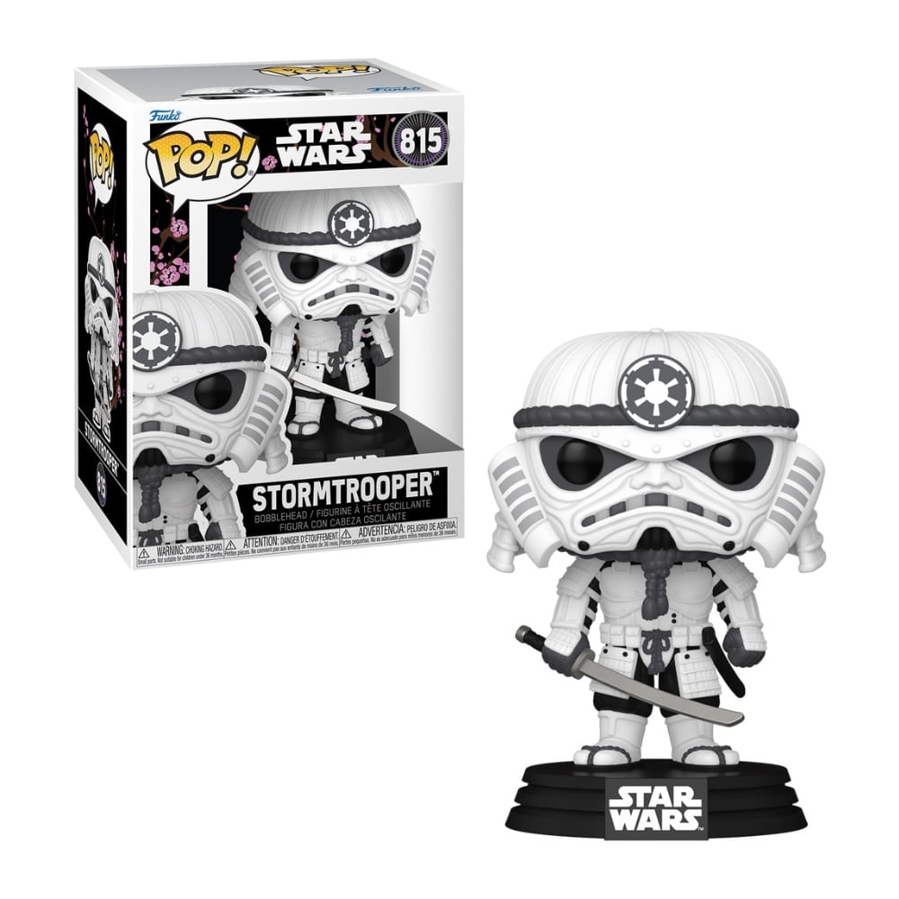 Funko POP! Star Wars - Stormtrooper (Samurai) #815 - Ri Happy