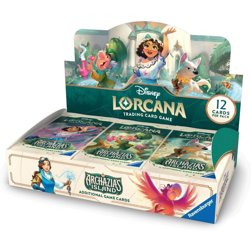 Disney Lorcana 24 Booster Packs Archazia's Island Copag - Ri Happy