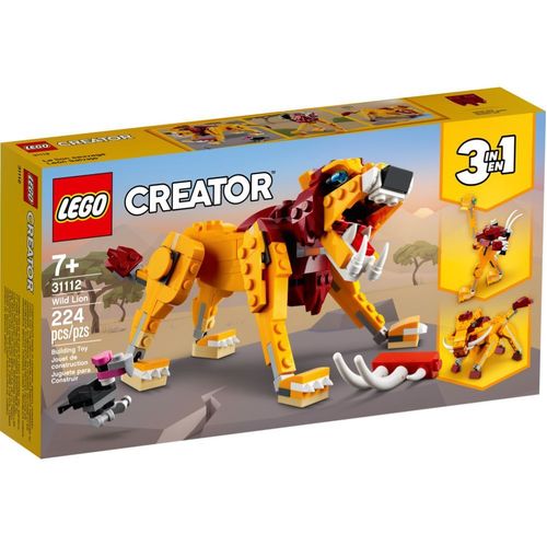 LEGO Creator - Leão Selvagem - 31112