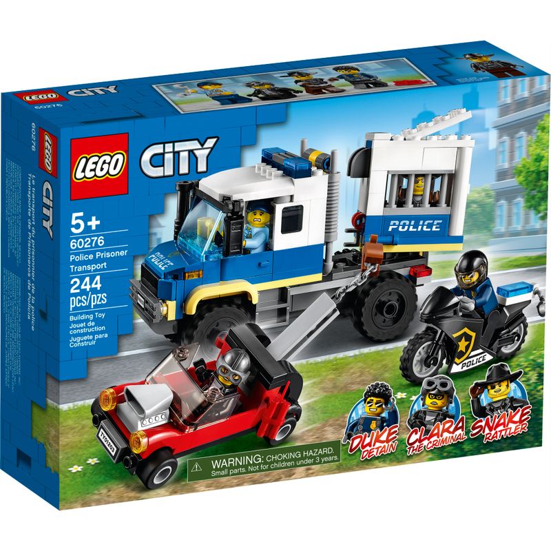LEGO-City---Transporte-de-Prisioneiros-da-Policia---60276--0
