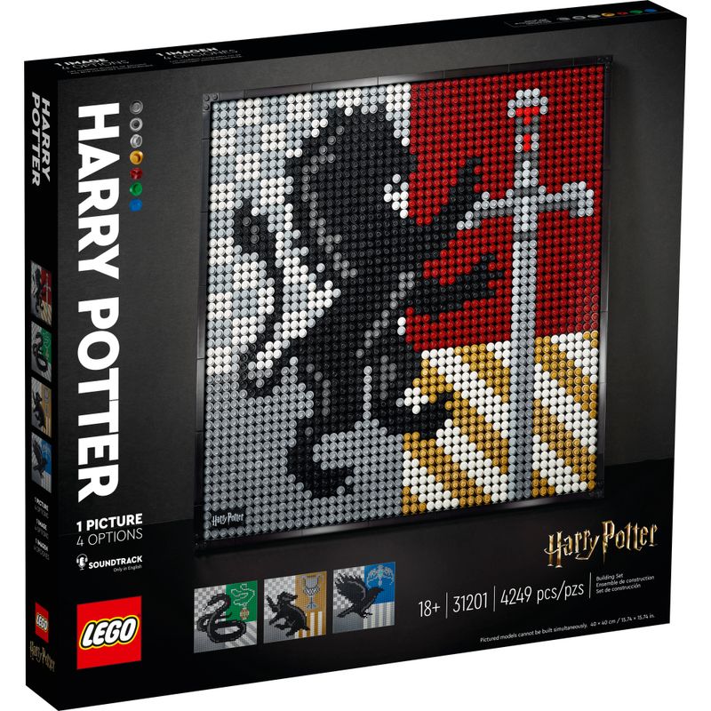 LEGO-Harry-Potter---Hogwarts-Crests---31201--0