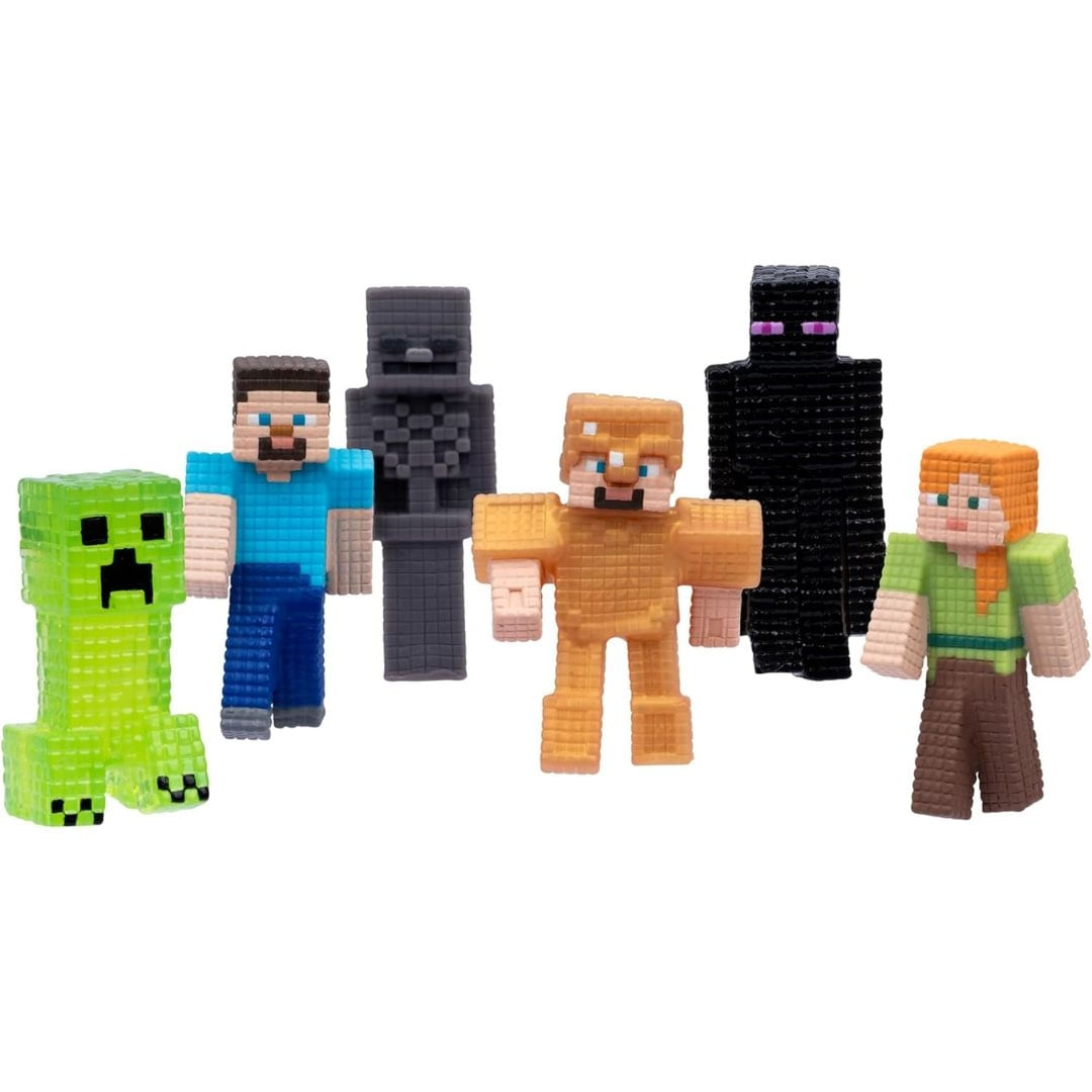 Goo Jit Zu Minis Minecraft Six Pack Sunny 4891 - Ri Happy