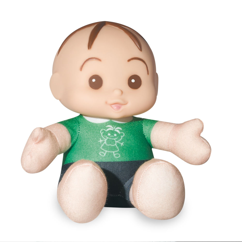 Boneco De Vinil 16cm Turma Da Mônica Iti Malia Páscoa Cebolinha Novabrink Ri Happy 7526