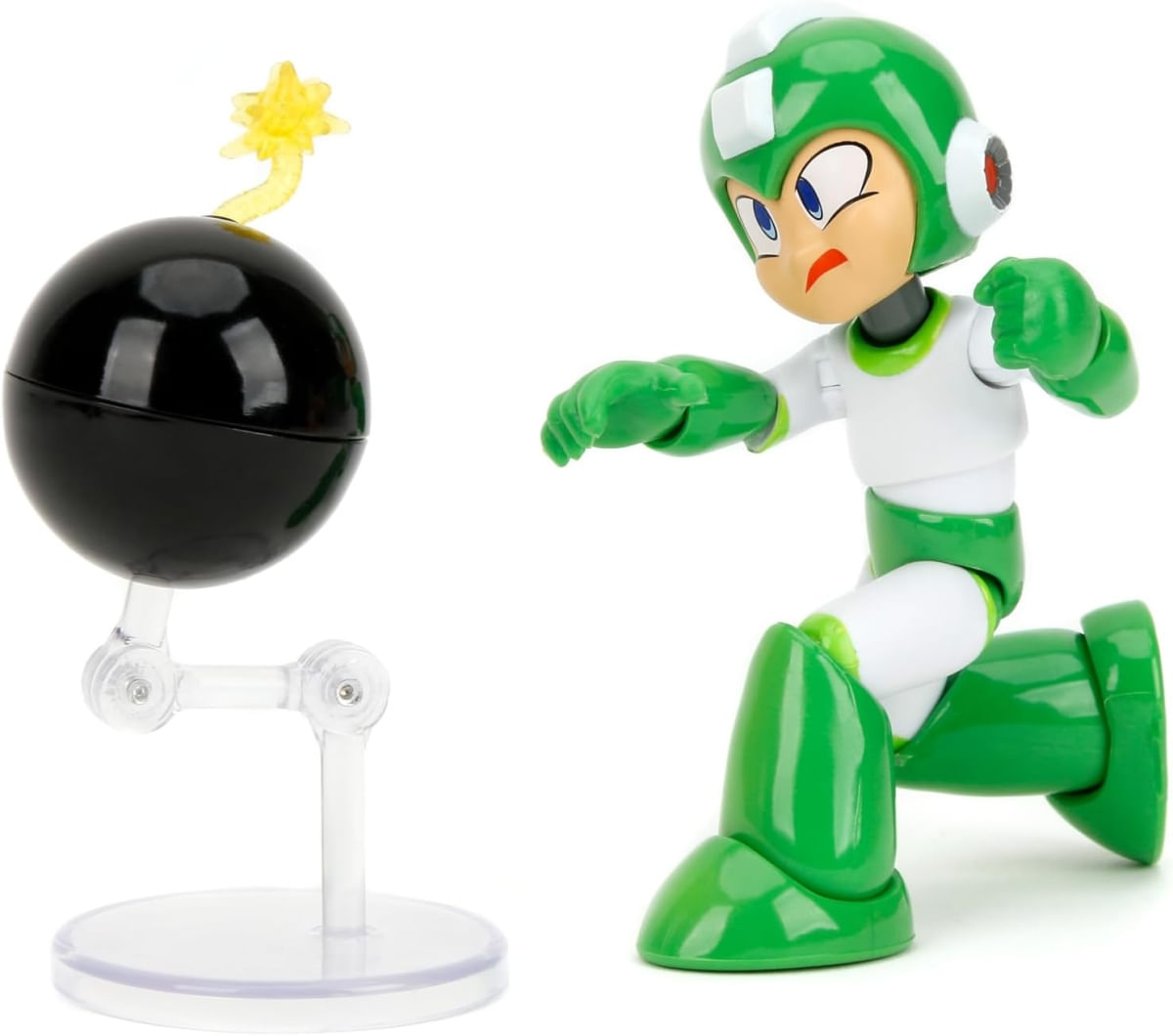 Boneco Articulado Hyper Bomb c/ Acessórios - Mega Man - Jada - Ri