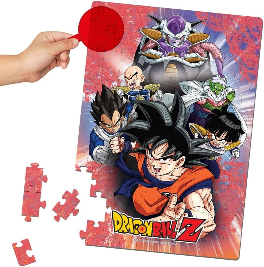 PUZZLE PLAY 100 P LENTE MAGICA - DRAGON BALL Z - ELKA - Ri Happy